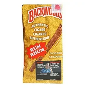 rum backwoods cigars