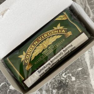 Golden Virginia Tobacco box
