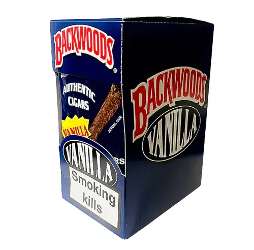 Backwoods Vanilla Cigars 8/5ct 2 box of backwoods vanilla